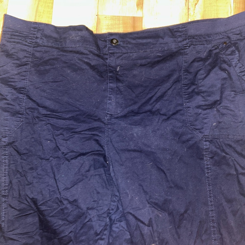 croft and barrow size 24w black pants
